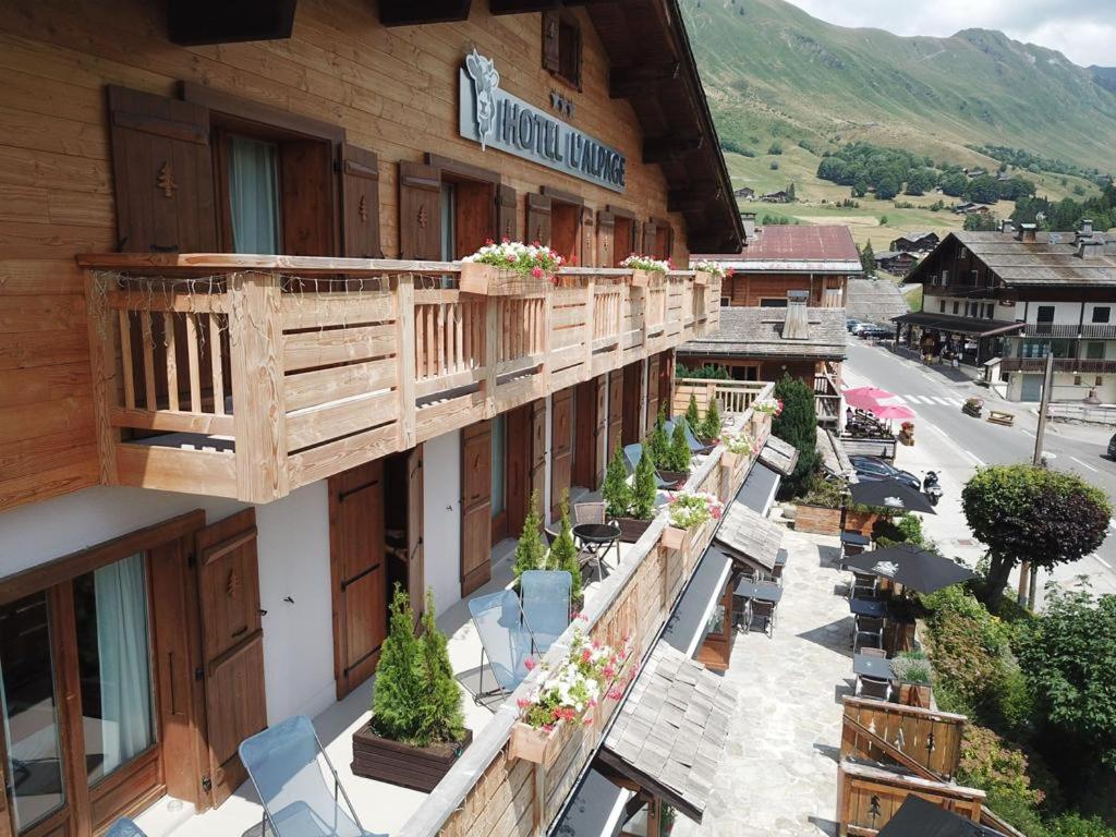 L'Alpage Hotel Le Grand-Bornand Kültér fotó